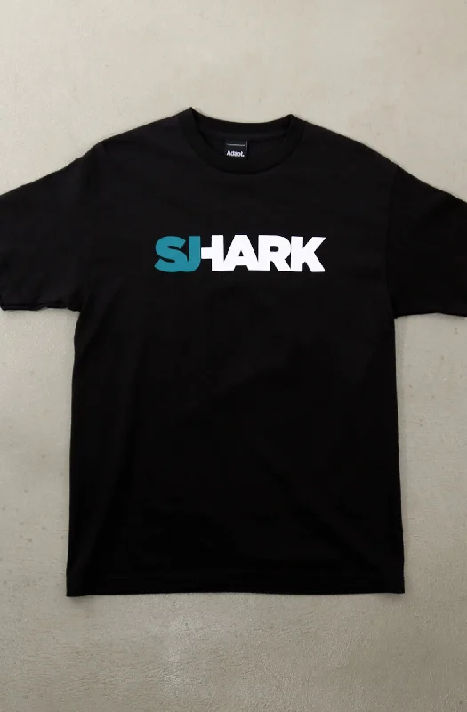 Bold Colors Breezy Excursion X Adapt :: Shark (Men's Black Tee)