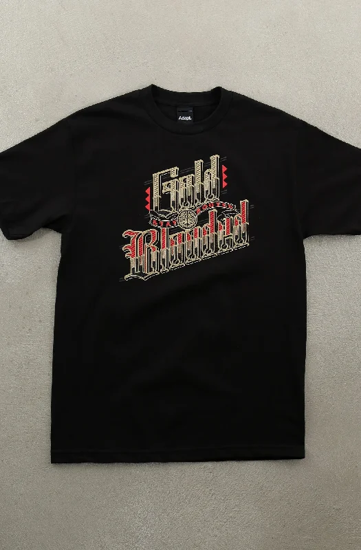 Urban Jackets Cukui X Adapt :: Gold Blooded Roots (Men's Black Tee)
