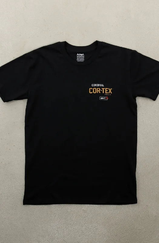 Casual Button-ups Cortex (Men's Black A1 Tee)