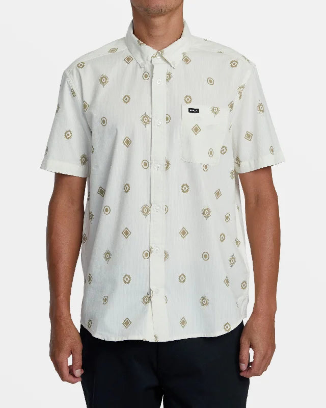 Casual Jackets Endless Seersucker Short Sleeve Shirt - Latte