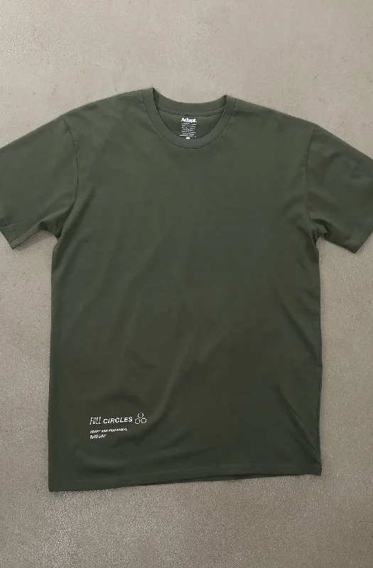 Streetwear Clothing Full Circles (Men's Cypress A1 Tee)
