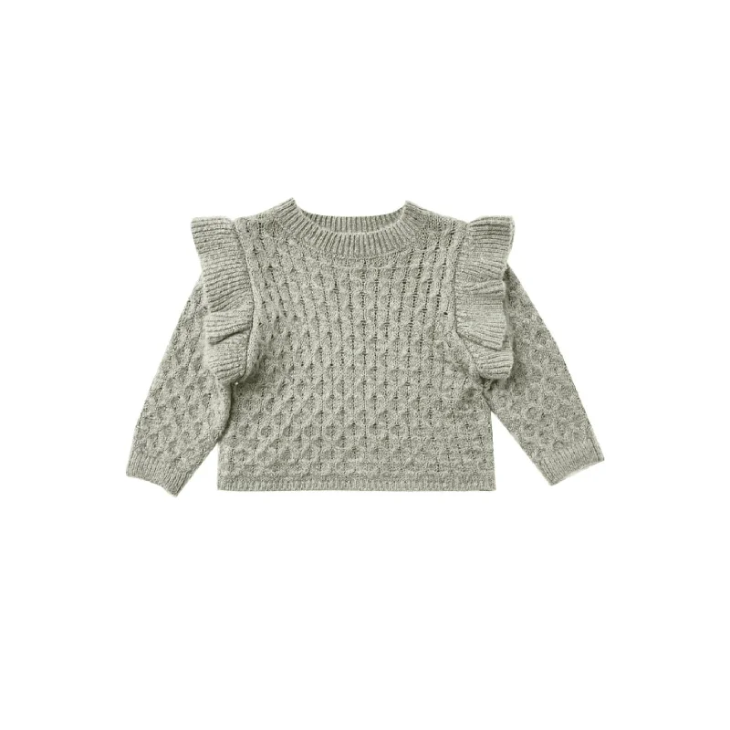 Minimalist Pieces Girls - La Reina Sweater In Agave
