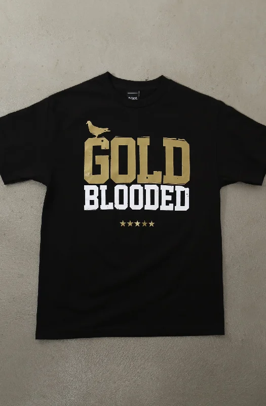 Designer Casuals Gold Blooded (Men's Black/White/Gold Tee)