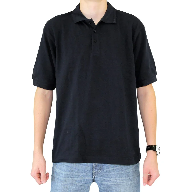 All-Day Wear Hurricane Navy Pique Polo Shirts
