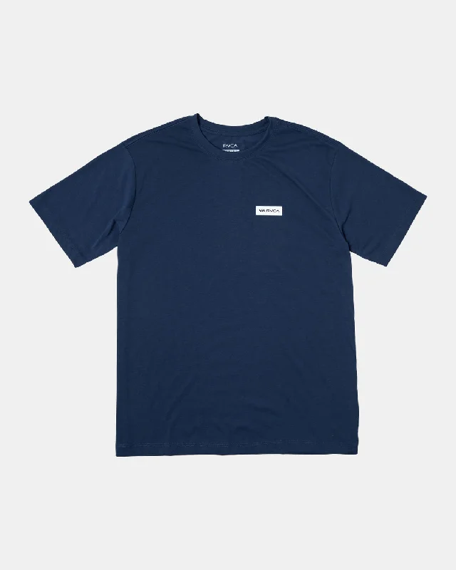 All-Weather Outfits Icon Tee - Army Blue