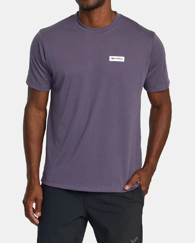 Fashionable Wear Icon Tee - Gray Purple
