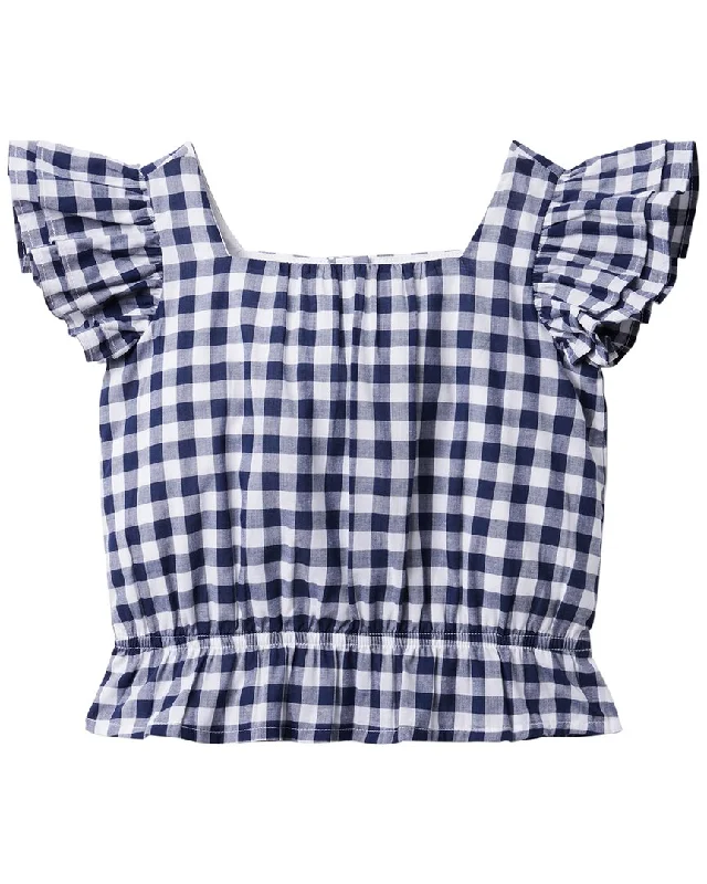 Business Casual Janie and Jack Girls Gingham top