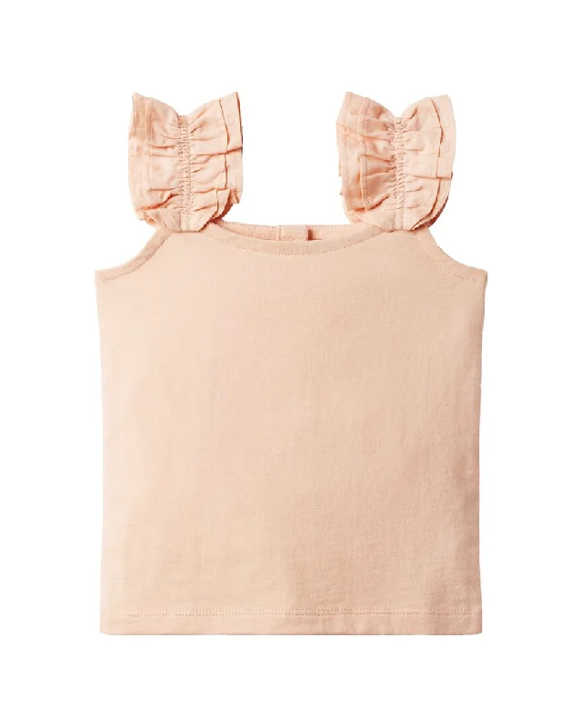 Trendy Pants Janie and Jack Ruffle Strap Jersey Top