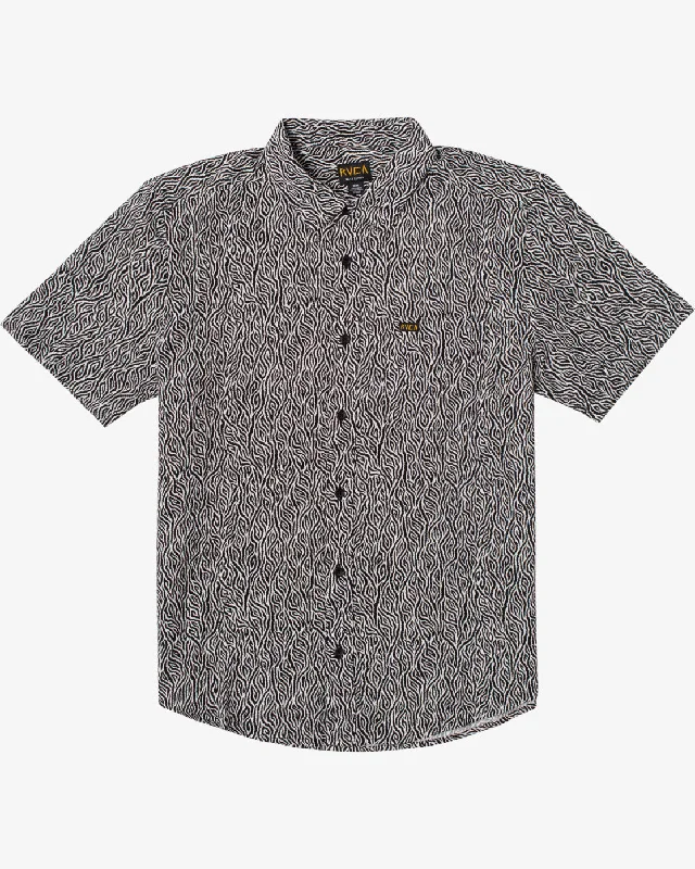 Comfy Tops Leines Short Sleeve Shirt - Black/White