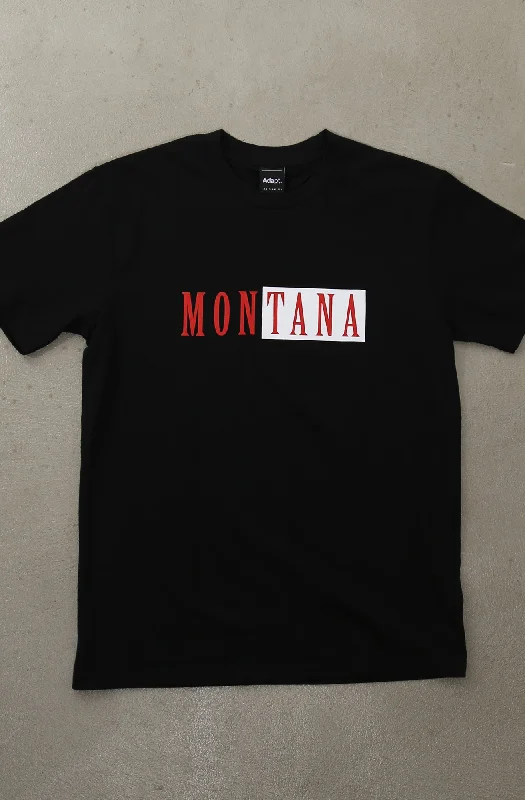 Formal Casuals Montana (Men's Black Tee)
