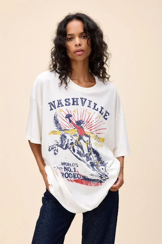 Comfy Pants Nashville Rodeo OS Tee