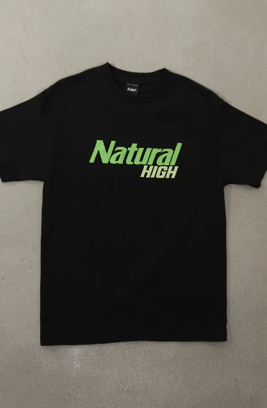 Travel Wardrobe Natural High (Men's Black/Green Tee)
