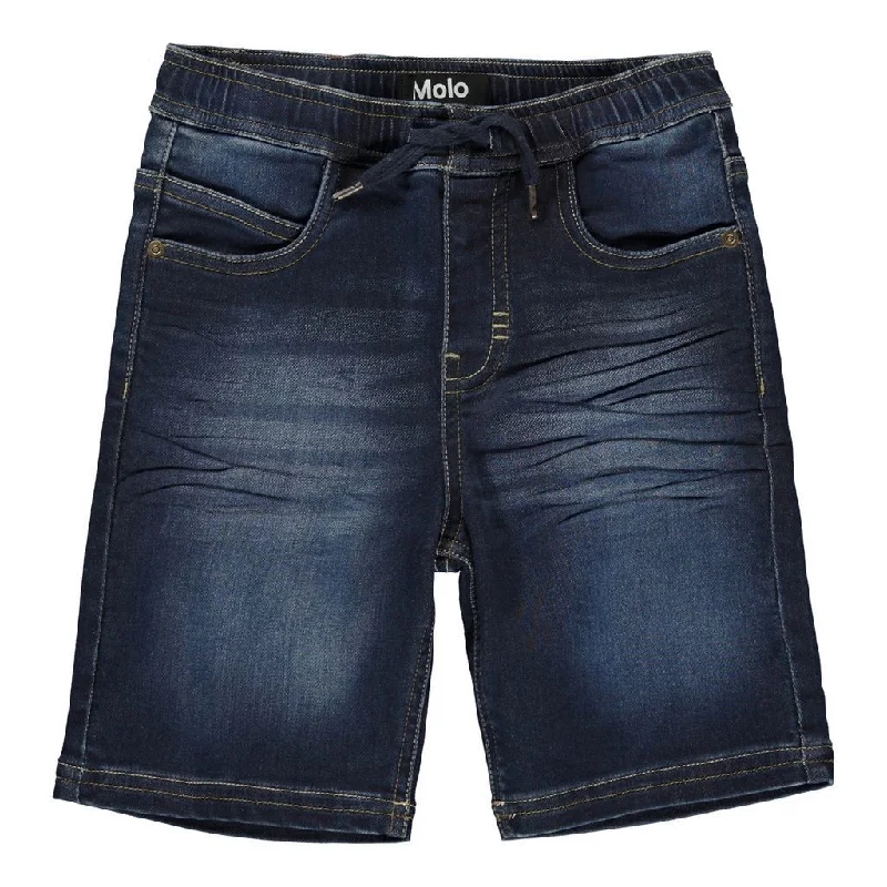 Stylish Suits Navy Blue Ali Denim Shorts