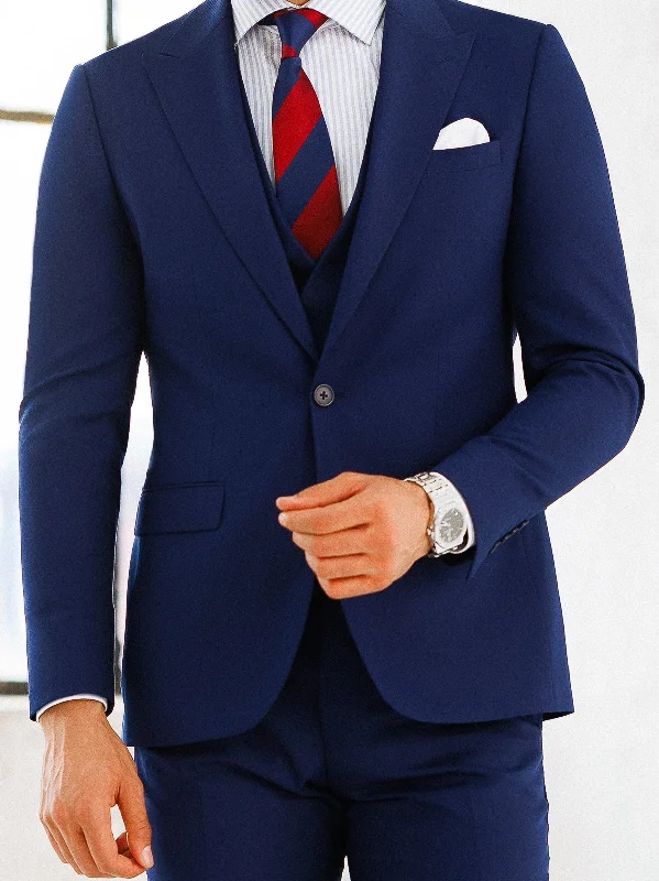 Sleek Designs Navy Slim-Fit Suit 3-Piece