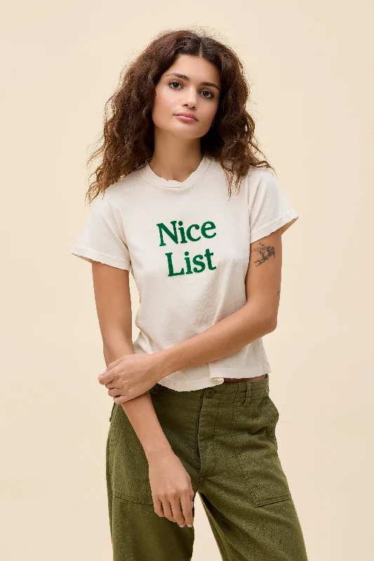Layered Outfits Nice List Vintage Tee