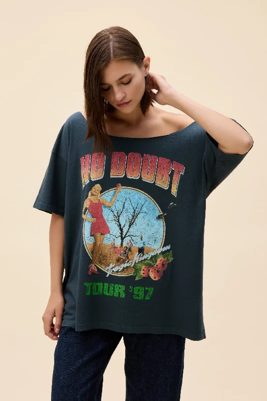 Warm Jackets NO DOUBT TOUR '97 OFF-THE-SHOULDER MERCH TEE