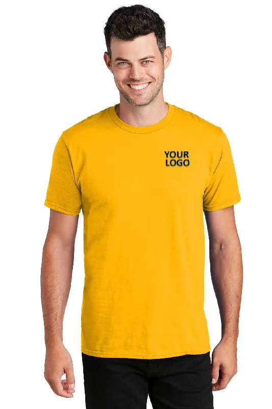Trendy Shoes Port & Company Fan Branded Favorite Tee's, Bright Gold