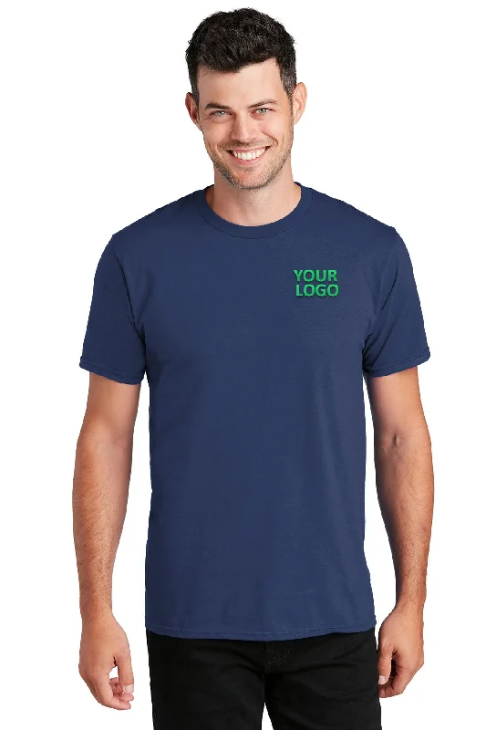 Cool Bottoms Port & Company Fan Customized Favorite Tee's, Team Navy