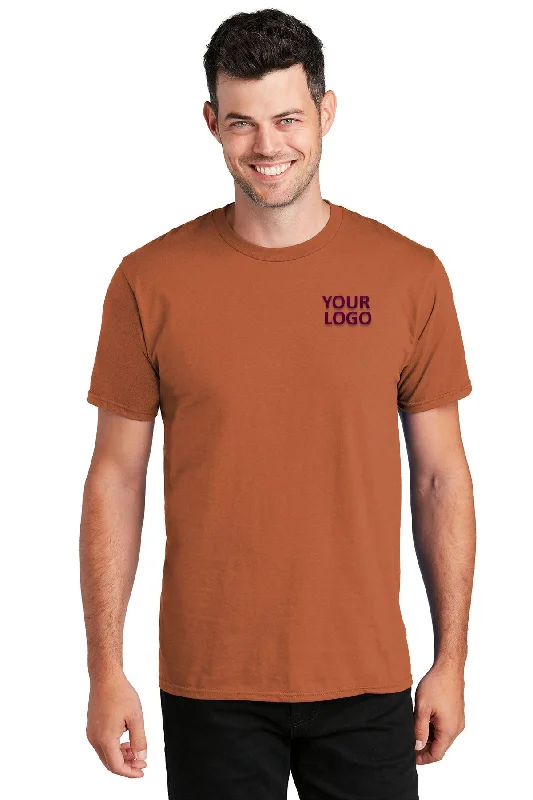 Fresh Outfit Port & Company Fan Customized Favorite Tee's, Texas Orange