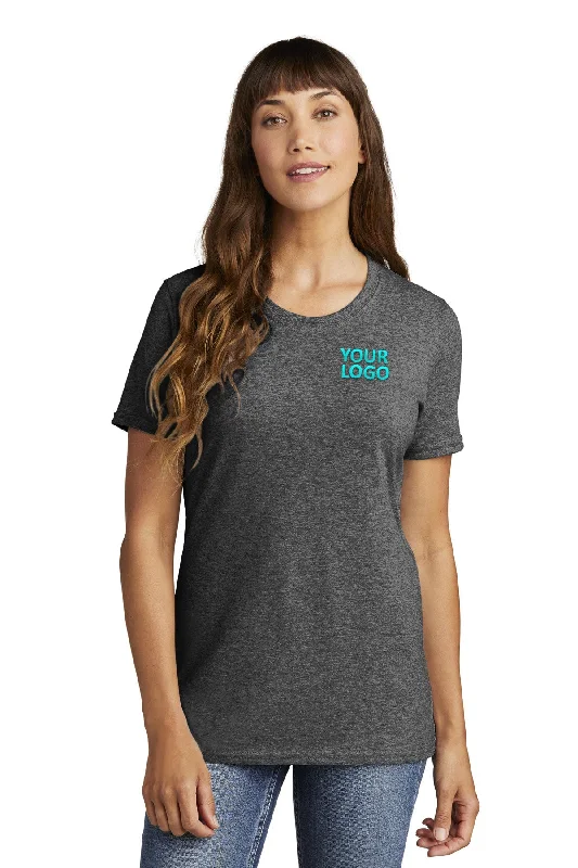 Trendy Pants Port & Company Ladies Branded Core Cotton Tee's, Dark Heather Grey