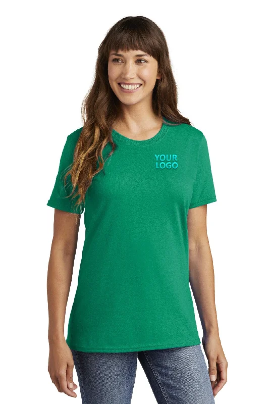 Casual Shoes Port & Company Ladies Custom Core Cotton Tee's, Kelly