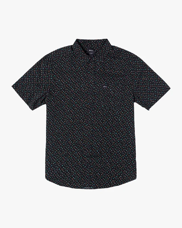 Comfy Pants Pure Joy Short Sleeve Shirt - Black
