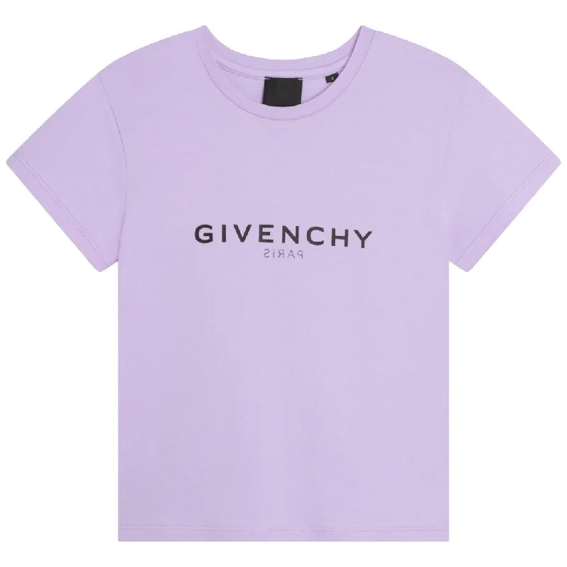 Fashion Pants Purple Logo T-Shirt