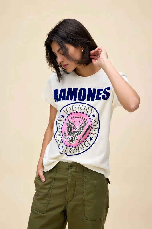 Layered Outfits Ramones Classic Seal Tour Tee
