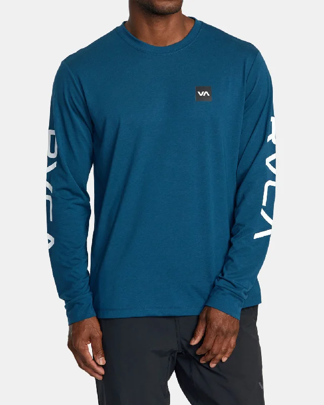 Soft Fabrics RVCA 2X Long Sleeve Tee - Marine