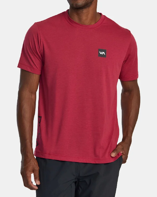Chic Outfits RVCA 2X Tee - Deep Magenta