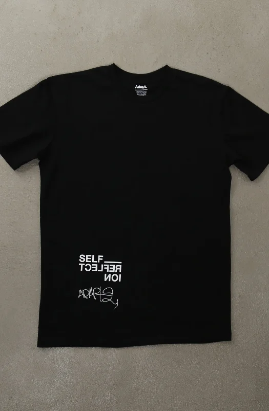 Street Outfit Self Reflect (Men's Black A1 Tee)