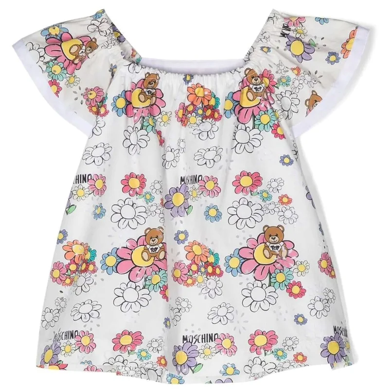 Formal Casuals Teddy Bear Cotton Dress