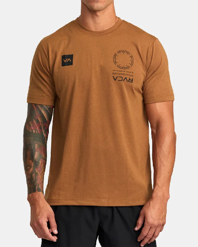 Simple Styles VA Mark Tee - Tobacco