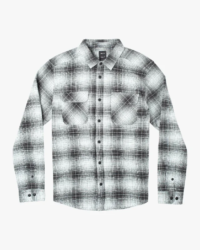 Cozy Jackets Vesuvio Long Sleeve Flannel Shirt - Green Tea