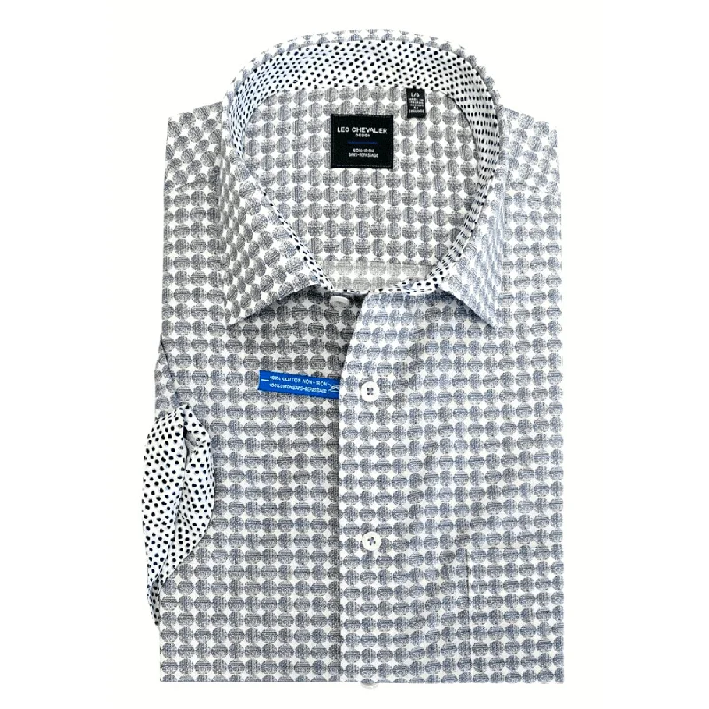 Simple Styles Leo Chevalier Non-Iron Short Sleeve Sports Shirt 524355 1900