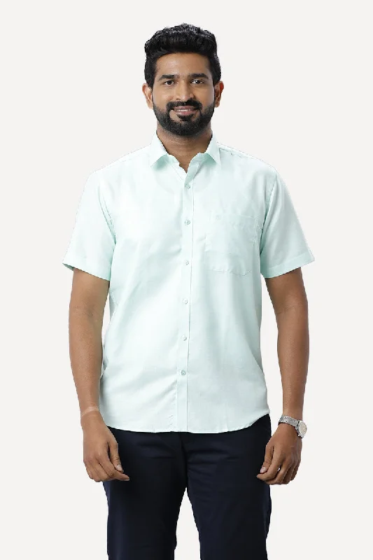 Relaxed T-shirts Armani - Light Green Formal Shirts for Men | Ariser