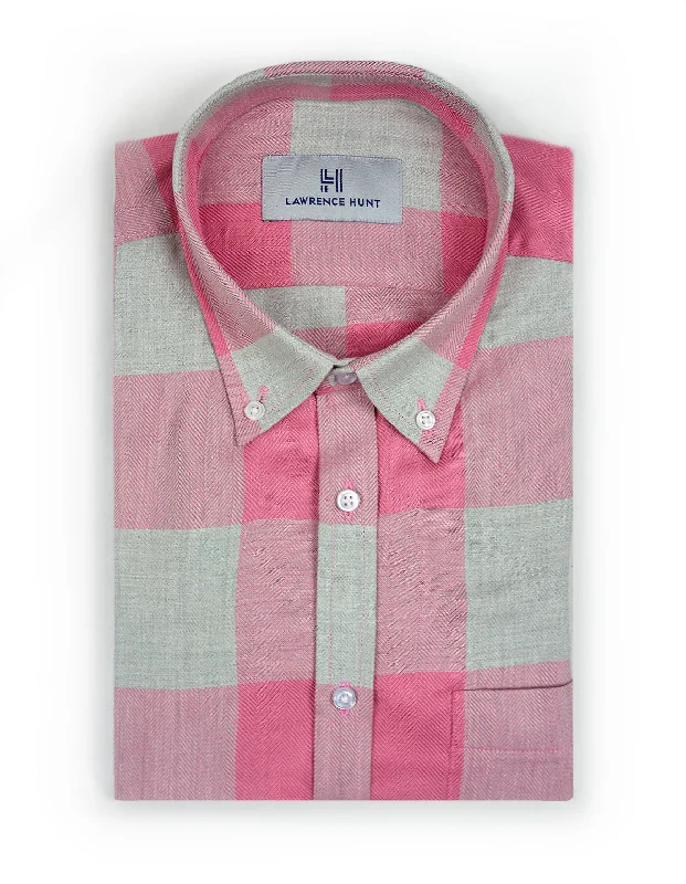 Street Outfit "Charlotte" - Pink & Gray: FEATHERWEIGHT