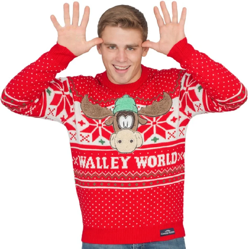 Travel Wear Christmas Vacation Marty Moose Walley World Ugly Christmas Sweater
