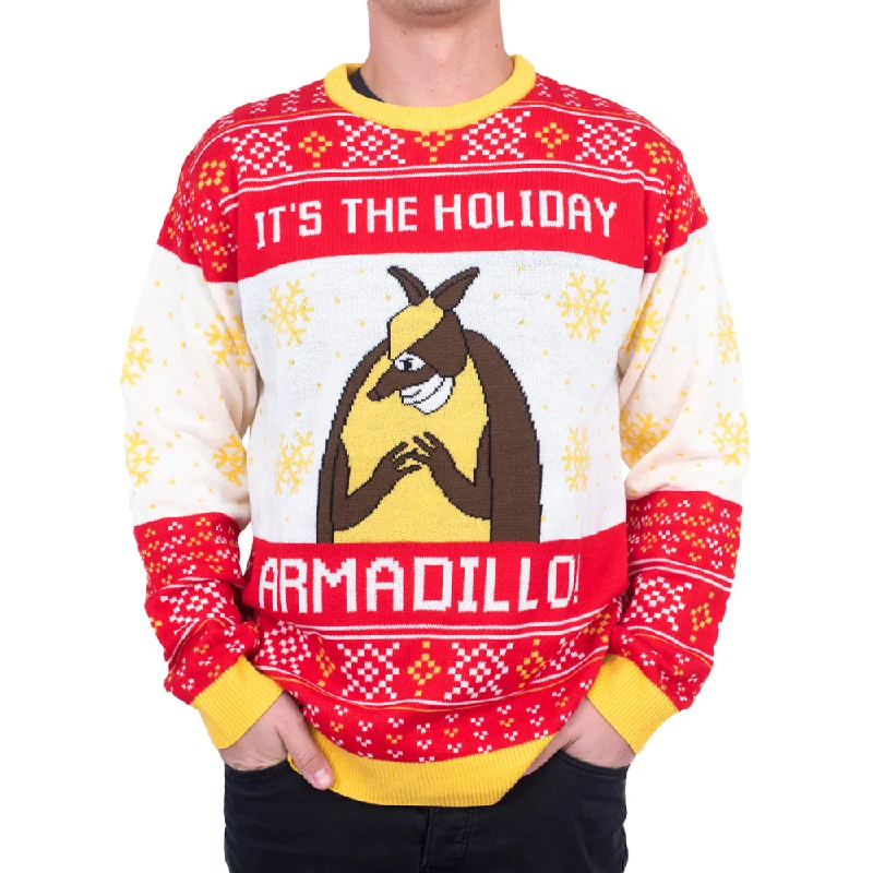 Stylish Jackets Friends Holiday Armadillo Sweater