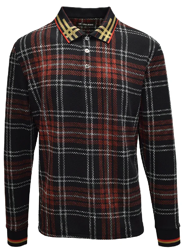Street Style Tops L/S Fashion Polo | Stacy Adams