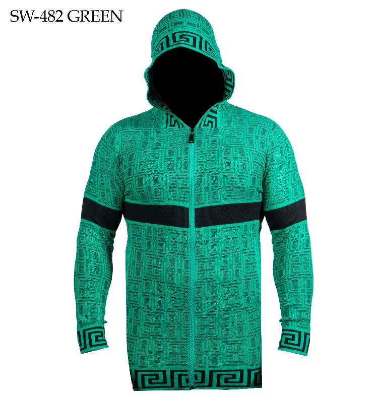 Comfortable Fits L/S Full Zip Hooded Sweater