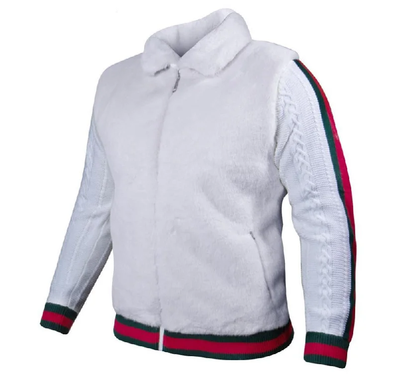 Everyday Apparel LS Fur/Mink Sweater