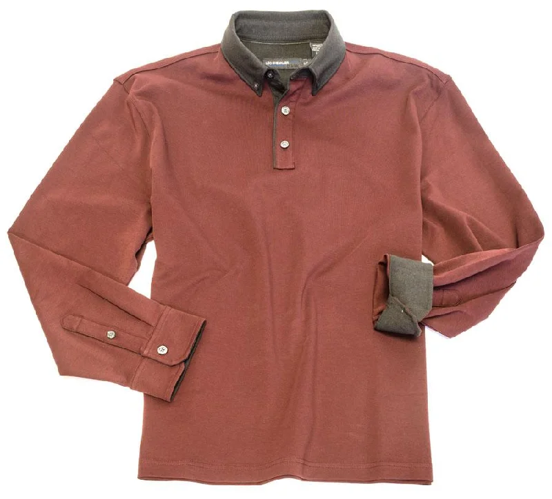 Everyday Apparel Mercerized Cotton L/S Polo 423531