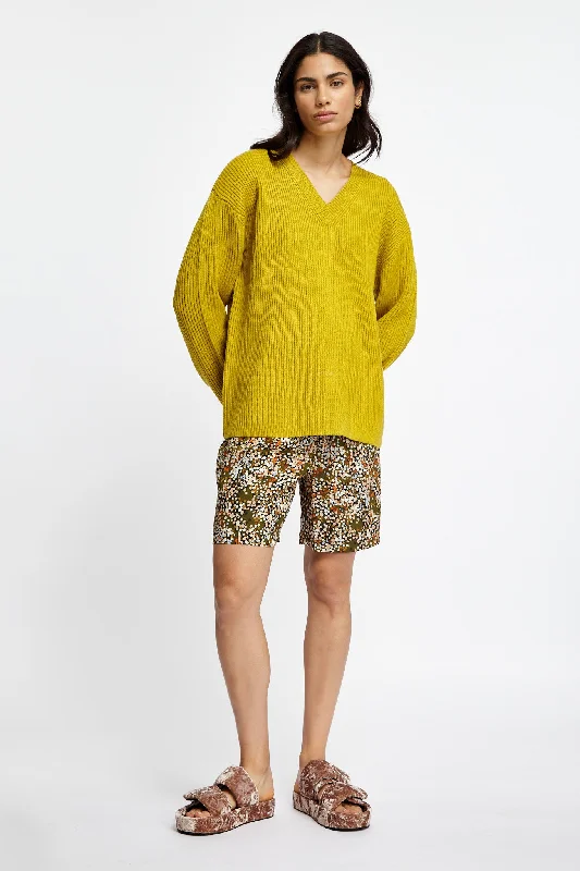 Stylish Jackets Rib V-Neck