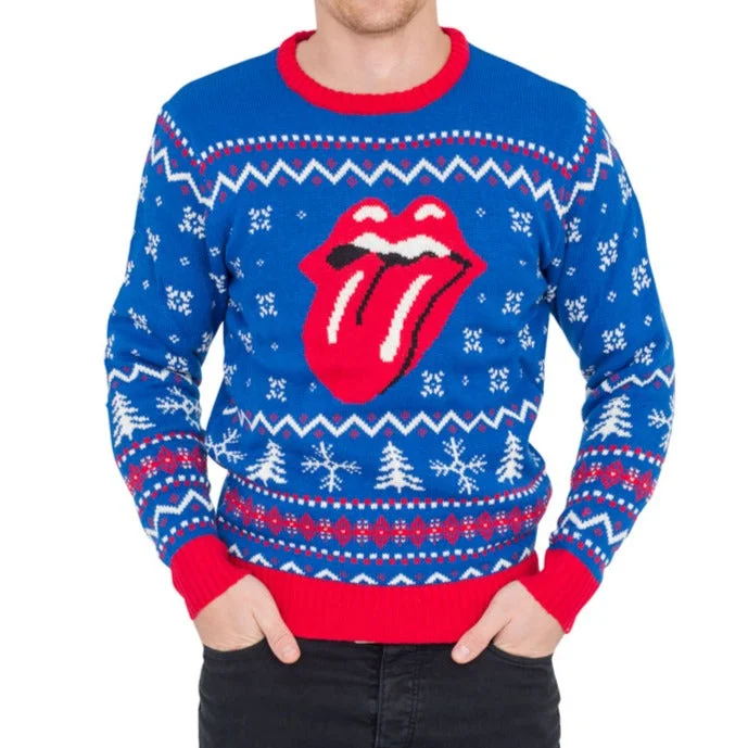 Designer Pieces Rolling Stones Ugly Christmas Sweater
